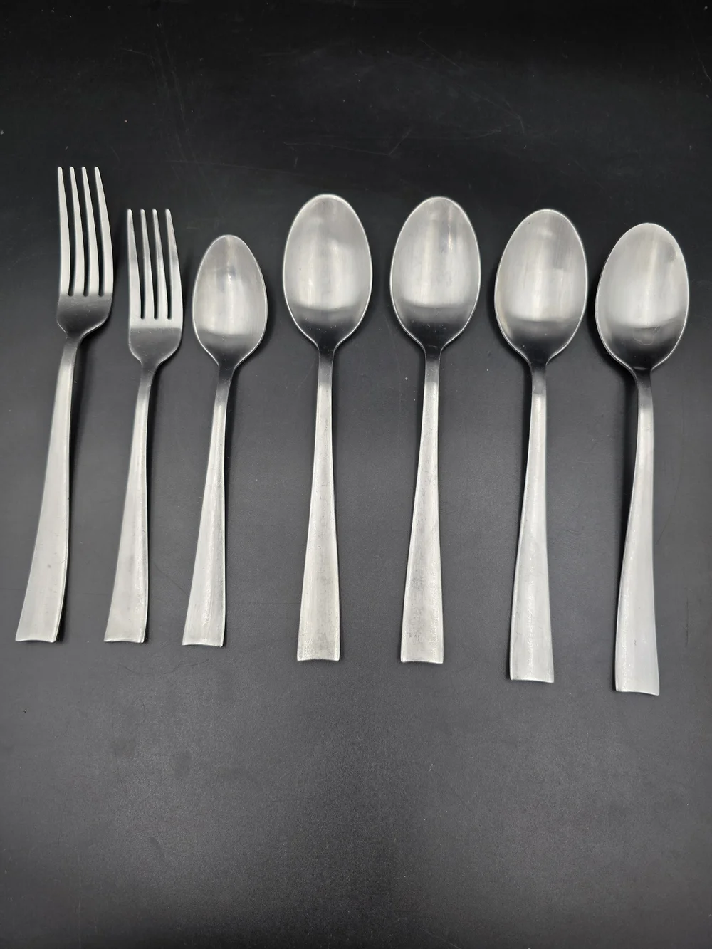 Classic Stainless Steel Flatware Set - Silver Finish